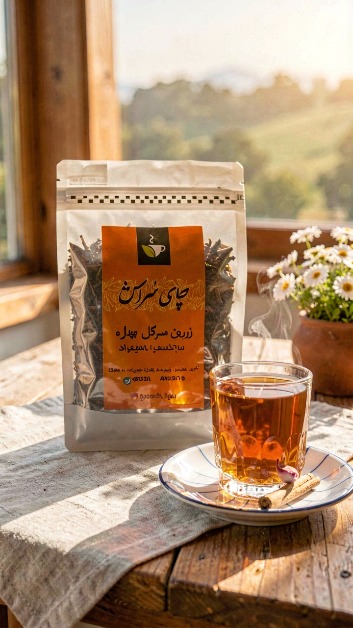 چای زرین سرگل بهاره نیم کیلویی (نارنجی) 1405